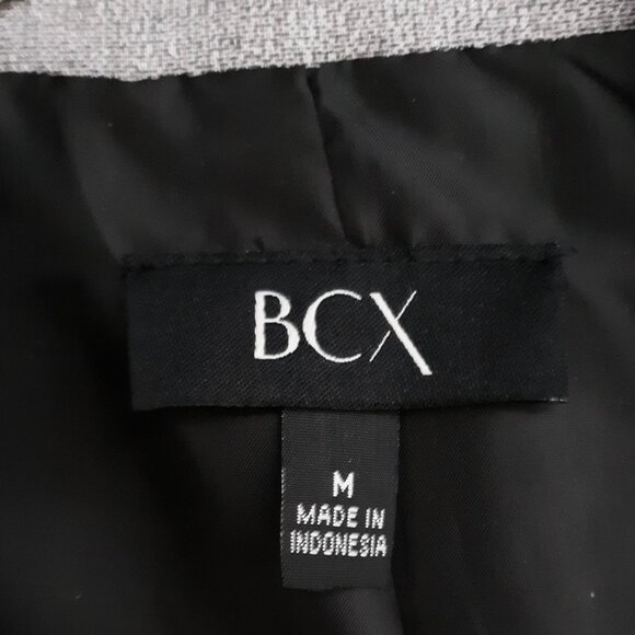 BCX Blazer Suit Jacket Double Contrast Lapel New Macy's - Picture 4 of 6